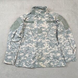 US Military ACU Digital Camo Field Jacket XS Short Army Combat Uniform Coat